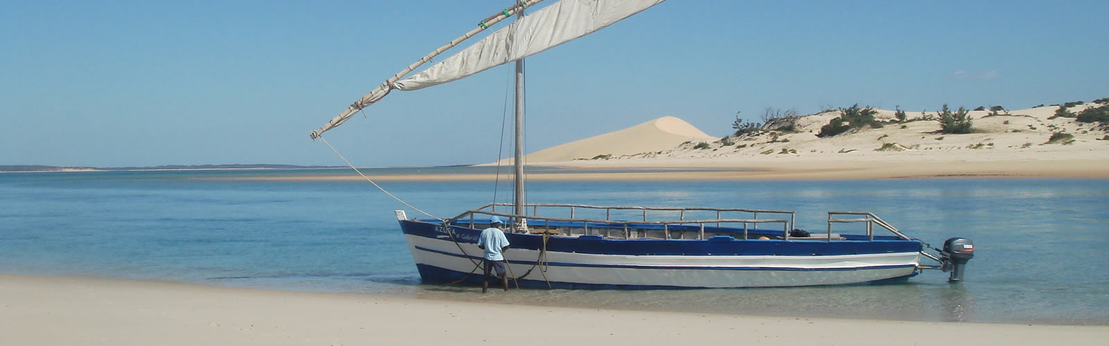 white sandy beaches